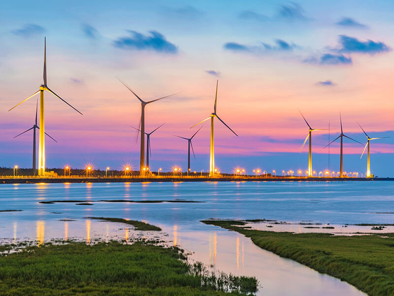 台中約會地點；高美濕地