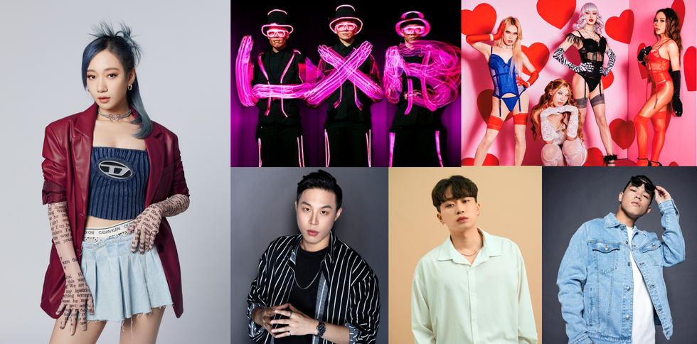 柯夢波丹；藝人；演出；睡衣派對；女生；單身；活動