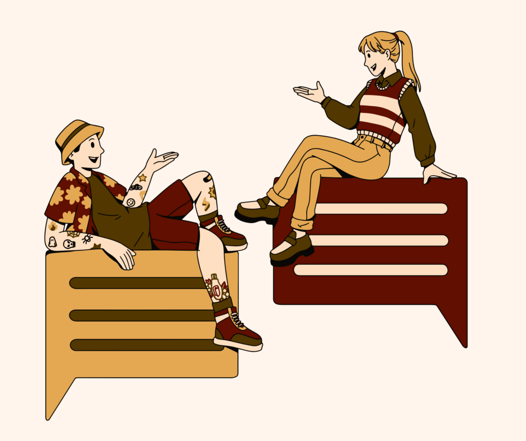 聊天；句點；地雷；戀愛；LOVVERSE