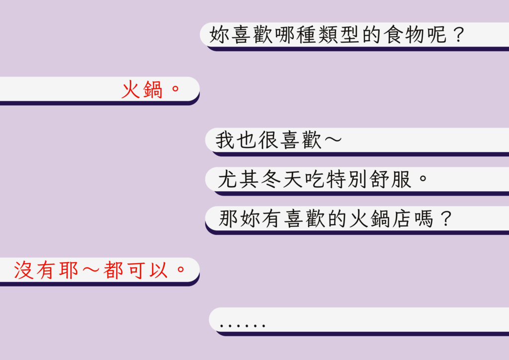 聊天；句點；地雷；戀愛；LOVVERSE