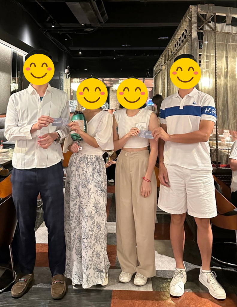 換桌聯誼；交友；戀愛元宇宙