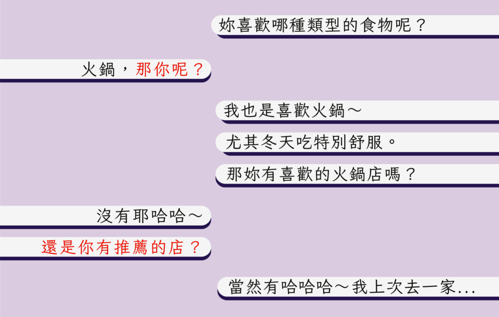 聊天；句點；地雷；戀愛；聊天技巧；LOVVERSE；方法